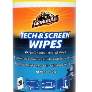 Armor All Tech&Screen Wipes Puhdistuspyyhe 20 Kpl