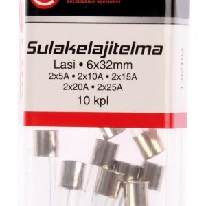 C-Pwr 6 X 32 Mm Lasi Sulakelajitelma 10kpl