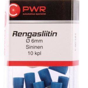 C-Pwr Rengasliitin M6 Sininen 10 Kpl