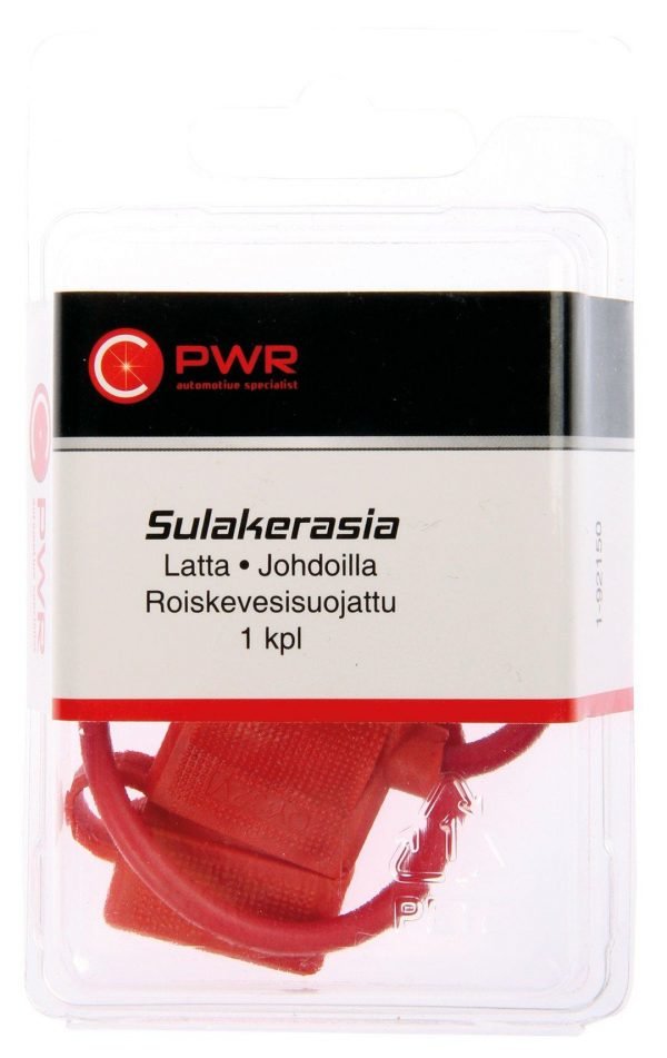 C-Pwr Sulakerasia Lattasulakkeelle Roiskevesisuojattu