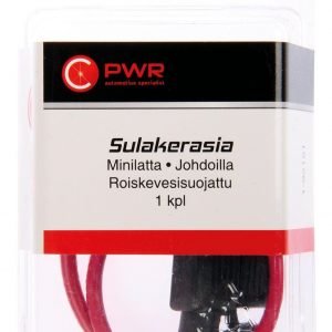 C-Pwr Sulakerasia Mini Lattasulakkeelle Roiskevesisuojattu