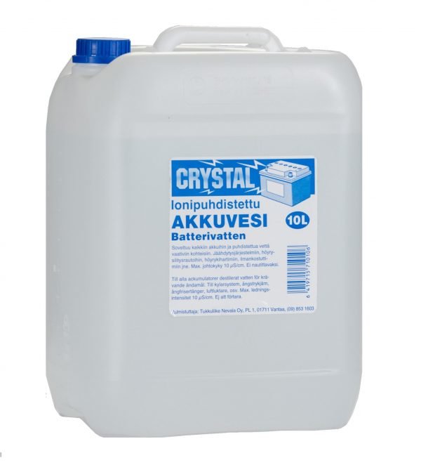 Crystal 10 L Akkuvesi