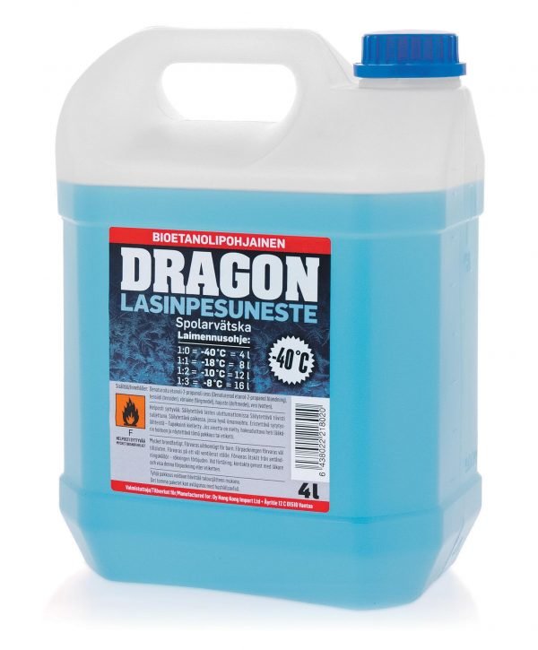 Dragon -40 °C 4 L Lasinpesuneste