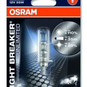 Osram H1 Night Breaker Unlimited Polttimo