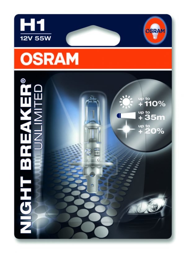 Osram H1 Night Breaker Unlimited Polttimo