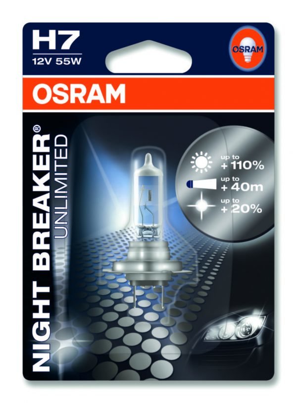 Osram H7 Night Breaker Unlimited Polttimo