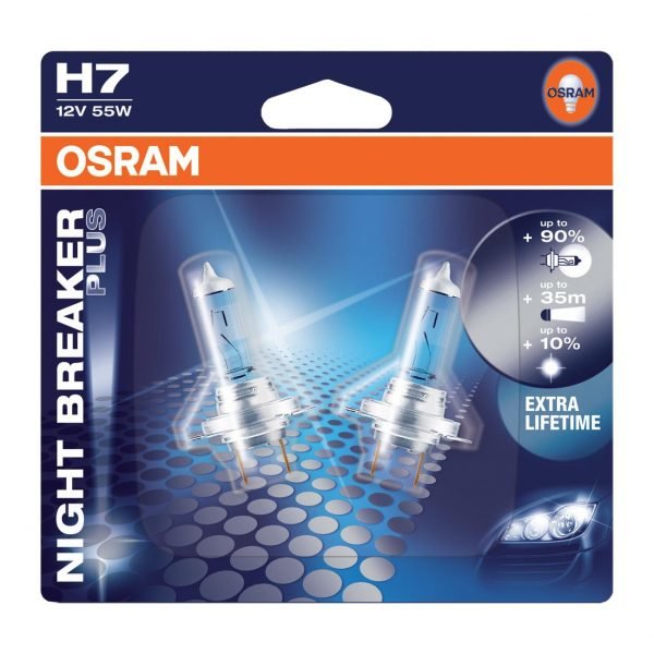 Osram Night Breaker Plus Polttimopari 12 V