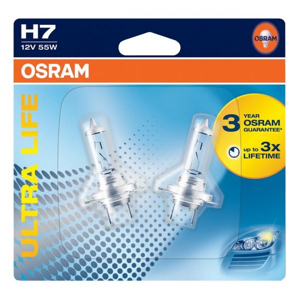 Osram Ultra Life H7 Polttimopari