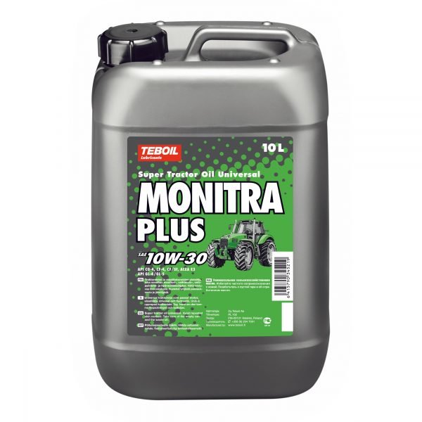 Teboil Monitra Plus 10w-30 10 L Monikäyttööljy