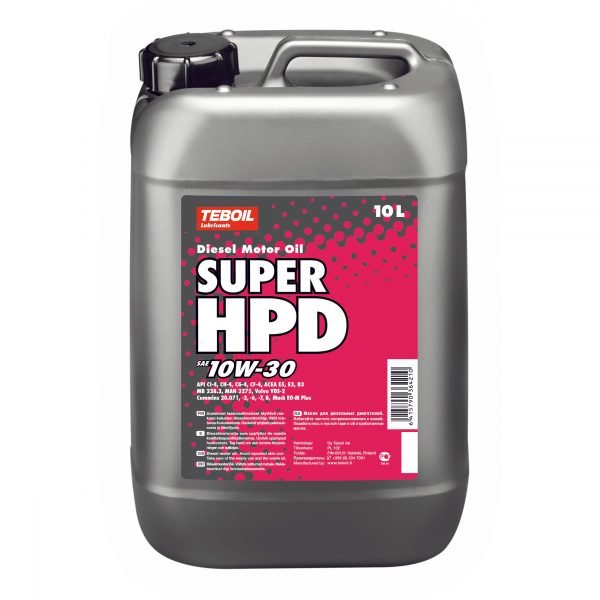 Teboil Super Hpd 10w-30 10 L Dieselmoottoriöljy