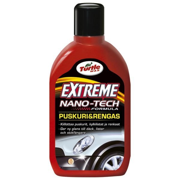 Turtle Wax Extreme Nano-Tech Puskuri & Rengas 500ml