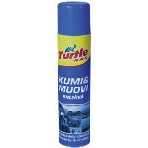 Turtle Wax Kumi&Muovi Sisätilojen Kirkaste Kiiltävä 400ml