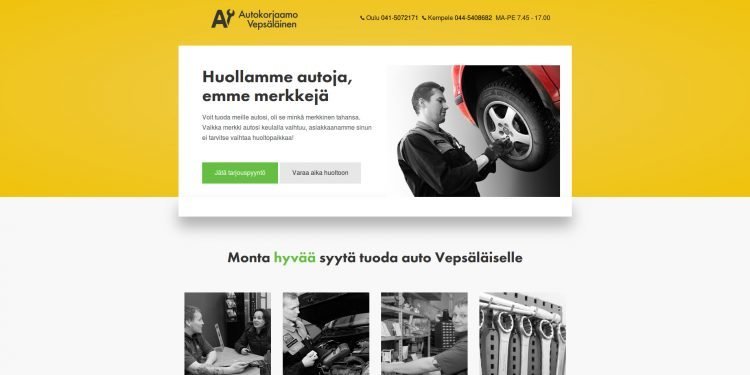 Autokorjaamo H & J Vepsäläinen