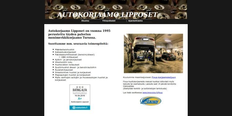 Autokorjaamo Lipposet