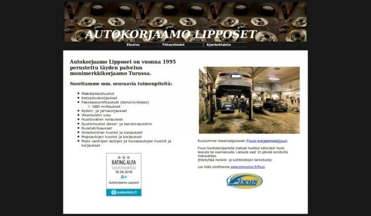 Autokorjaamo Lipposet