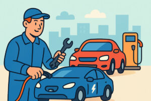 Sähköauton huolto – mihin se eroaa polttomoottoriautosta